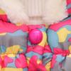 Baby Girls Infant Winter Hood Outerwear Hoodie Coats Camouflage Jackets (Red,18-24 Months) view 3