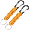 EOTW Paracord Keychain Clip Carabiner Paracord Lanyard for Keys Men Women 2Pack view 1