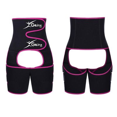 Rose Pink Neoprene Waist and Thigh Shaper for Fit, Well-Balanced, Toned Body and Beach Ready Body Everyday (Rose Pink, 3XL)