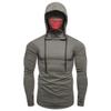 SSDXY Mens Workout Sleeveless Hoodies, Sweatshirt for Men with Neck Gaiter Bodybuilding Athletic Shirt Tank Tops view 1