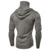 SSDXY Mens Workout Sleeveless Hoodies, Sweatshirt for Men with Neck Gaiter Bodybuilding Athletic Shirt Tank Tops view 3