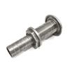 NRC&XRC Marine Grade Stainless Steel Barbed Standard Length Straight 3/4" ID Thru-Hull with Nut&Custom Gasket for Boat view 3