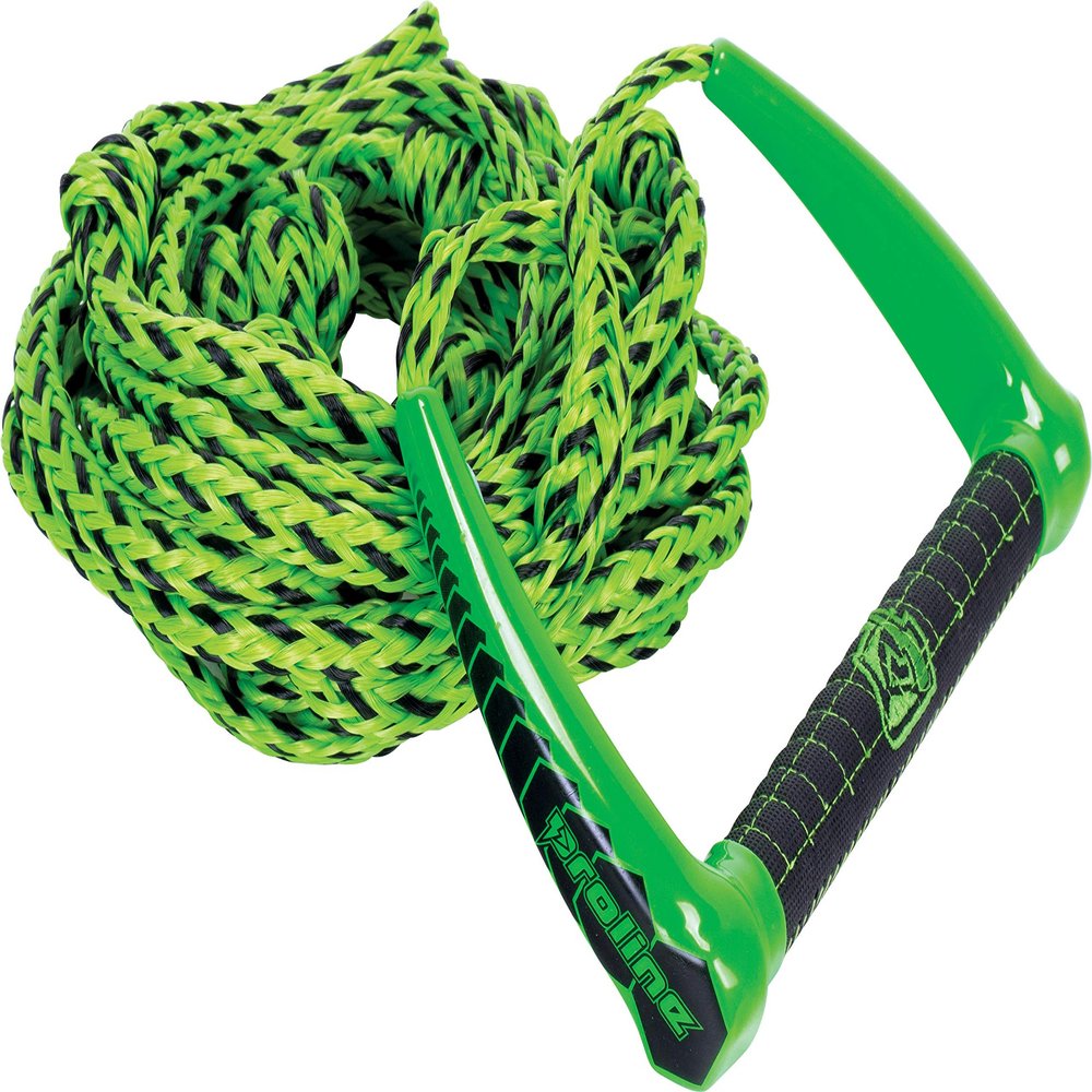 Proline by Connelly 25' LGS Surf Rope Package, Suede Stitched Handle, Green