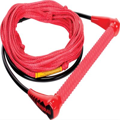 Proline by Connelly 65' Response Wakeboard Rope and Handle Package, Spectra Line, EVA Handle, Red