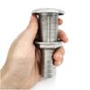keehui 316 Stainless Steel Standard Length Straight 1" ID Thru-Hull Fitting w/Nut with Gasket for Boats, Yachts, Marine view 4