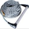 Proline by Connelly 65' Launch Wakeboard Rope and Handle Package, Poly-E Line, EVA Handle, Grey view 1