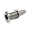 316 Stainless Steel Standard Length Thru-Hull Fitting w/Nut & Gasket for (3/4" ID) view 3