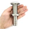 316 Stainless Steel Standard Length Thru-Hull Fitting w/Nut & Gasket for (3/4" ID) view 4