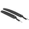 VBESTLIFE Vbest Life 1 Pair Front Rear Fender Colored Mudguard Mountain Road Bike Mud Guard Set (Black) view 2