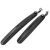 VBESTLIFE Vbest Life 1 Pair Front Rear Fender Colored Mudguard Mountain Road Bike Mud Guard Set (Black) view 3