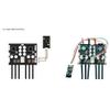 Electric Skateboard Remote Controller, 2.4Ghz VX2 Remote and Receiver with Anti Slip Wrist Strap for DIY Electric Skate Board view 3