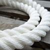 Twisted 100% Nylon Rope | 4 Stage, 3-Strand High-Strength Anchor Line, Dock Line | 1 1/2 inch x 75 feet view 3