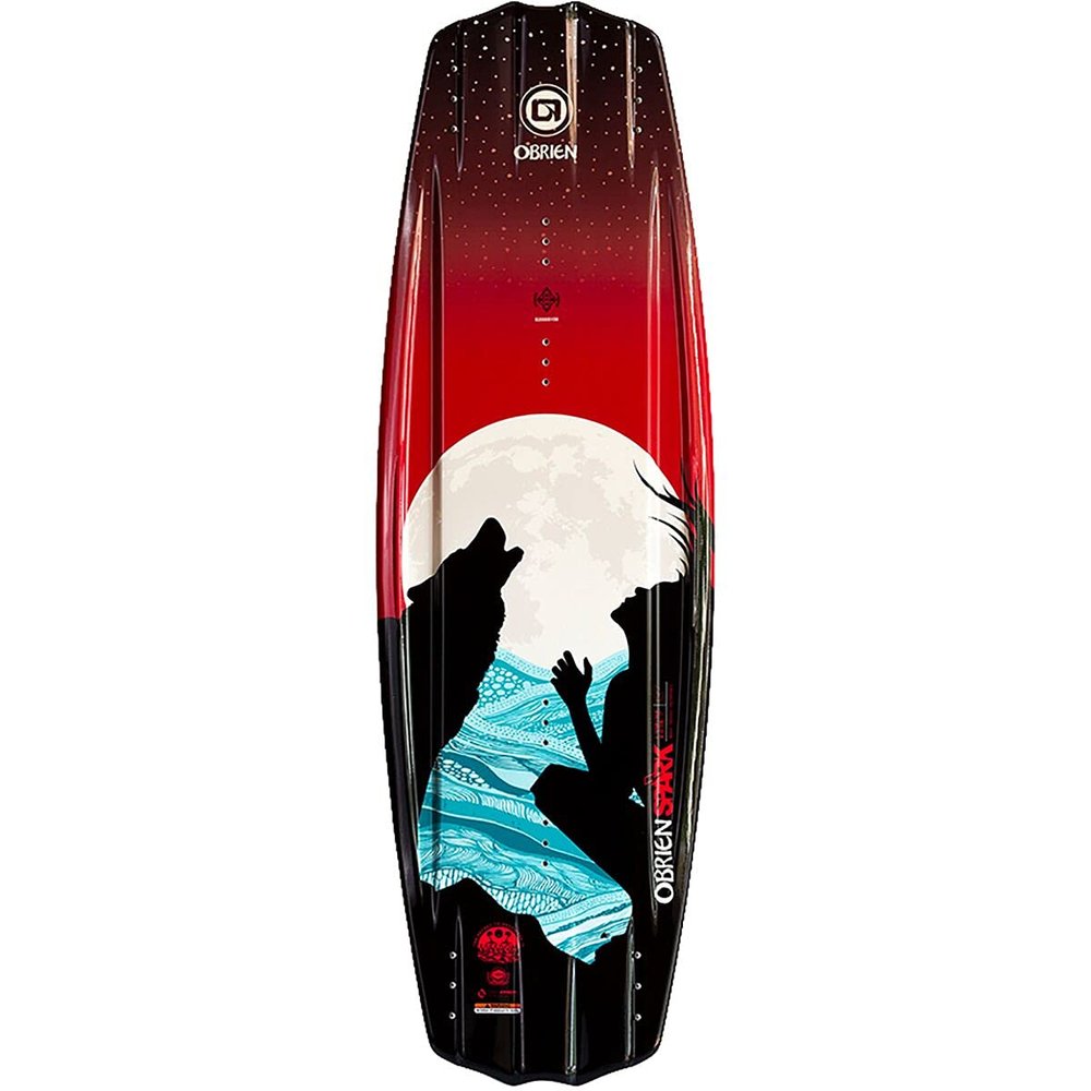 Obrien 137 Spark Wakeboard with 8-12 Access Binding Womens