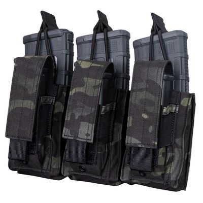 Condor Elite 191233-021 Gen2 Triple Kangaroo Mag Pouch Multicam Black