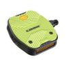 LOOK Cycle - Geo City Grip - MTB Bike Pedals - Flat Pedals - Slip-Proof Safety - Innovative Activ Grip Rubber - Premium High-Performance Urban Bike Pedal - Lime view 1
