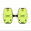 LOOK Cycle - Geo City Grip - MTB Bike Pedals - Flat Pedals - Slip-Proof Safety - Innovative Activ Grip Rubber - Premium High-Performance Urban Bike Pedal - Lime view 2