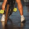 LOOK Cycle - Geo City Grip - MTB Bike Pedals - Flat Pedals - Slip-Proof Safety - Innovative Activ Grip Rubber - Premium High-Performance Urban Bike Pedal - Lime view 3