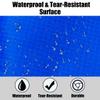 Giantex Trampoline Pad, 8ft 10ft 12ft 14ft 15ft 16ft Trampoline Replacement Safety Pad, No Holes for Pole, Waterproof Trampoline Accessories Spring Cover (8 Ft, Blue) view 4
