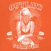 Tee Hunt Marilyn Hollywood Glamour Legend Starlet Outlaw Forever Sweatshirt Biker Live to Ride Motorcycle Hoodie Orange Small view 3