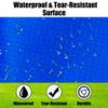Giantex Trampoline Pad, 8ft 10ft 12ft 14ft 15ft 16ft Trampoline Replacement Safety Pad, No Holes for Pole, Waterproof Trampoline Accessories Spring Cover (8 Ft, Multicolor) view 4