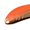 AL's Goldfish Lure Company, G200 Goldfish Freshwater Fishing Spoon Lure with Treble Hook for Trout, Salmon, Bass, Walleye, Northern Pike and Panfish. 1/4 oz. 2", #6 Hook, Gold Orange view 4