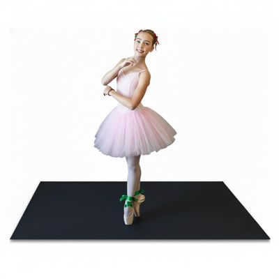 Artan Balance Portable Dance Floor 3x6ft - Non-Slip Vinyl Marley Surface for Ballet, Jazz, and Tap - Ideal for Home, Studio & Outdoor Use