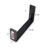 Extreme Max 3005.5528 Minimalist Wall-Mount Naked SUP Paddleboard Rack/Display Mount view 2