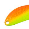 AL's Goldfish Lure Company, G200 Goldfish Freshwater Fishing Spoon Lure with Treble Hook for Trout, Salmon, Bass, Walleye, Northern Pike and Panfish. 1/4 oz. 2", #6 Hook, Chartreuse Orange view 4