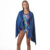 Flow Hydro Sport Towel - Microfiber Quick Dry Swimming Towels for Swim, Pool, Triathlon, and Other Water Sports in Medium, Large, Extra Large, and Hooded Sizes (Navy, Large (60" x 30")) view 4