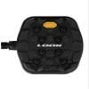 LOOK Cycle - Geo Trail Grip Bike Pedals - Flat Pedals - Reliability, Comfort and Durability - Slip-Proof Safety - Innovative Activ Grip Rubber - High-Performance MTB Bike Pedal - Black view 2