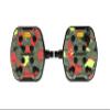 LOOK Cycle - Geo Trail Grip Bike Pedals - Flat Pedals - Reliability, Comfort and Durability - Slip-Proof Safety - Innovative Activ Grip Rubber - High-Performance MTB Bike Pedal - CAMO view 2