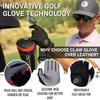 CaddyDaddy Claw Golf Gloves for Men | Flex-Mesh Design for Cool Ventilation | Lasts 3-5 Times Longer Than Leather | Silicone-Web Coating for Maximum Grip | Machine-Washable | Black | LH-Cadet Large view 4