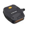 LOOK Cycle - Geo City Grip - MTB Bike Pedals - Flat Pedals - Slip-Proof Safety - Innovative Activ Grip Rubber - Premium High-Performance Urban Bike Pedal - Black view 1