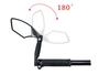 Hafny NEW Bar End Bike Mirror, HD Automotive Grade Glass Lens, Large Surface, Shatterproof, Multi-Angle Adjustable, E-Bike Mirrors, HF-M900-FR05 (HF-M900LS-FR05 (Left, Silver Glass)) view 3