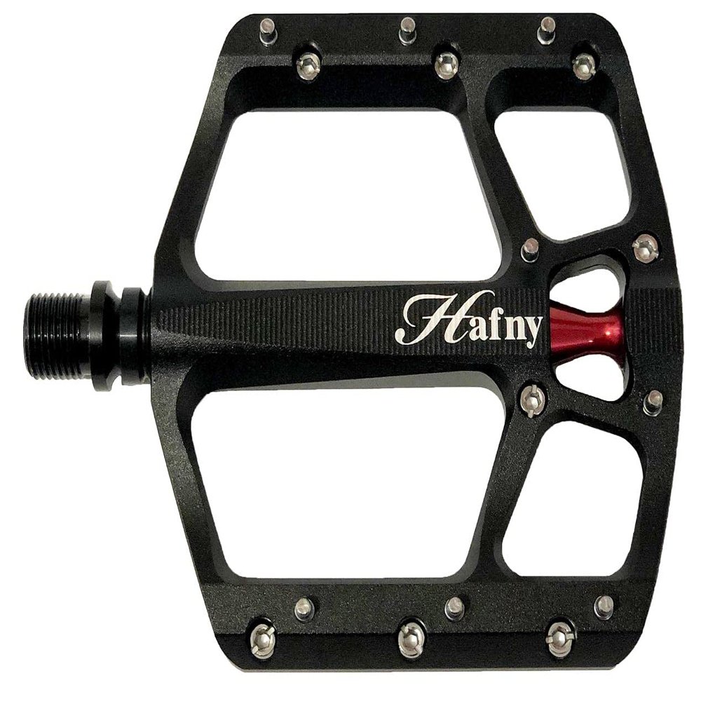 Hafny Aluminum Bike Pedals, CNC machined, Wide Sturdy Platform, HF-1400