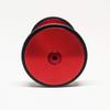 A C E Double Mudguard Roller for Brompton Red 60mm EZ-Roller view 2