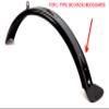 A C E Double Mudguard Roller for Brompton Red 60mm EZ-Roller view 3