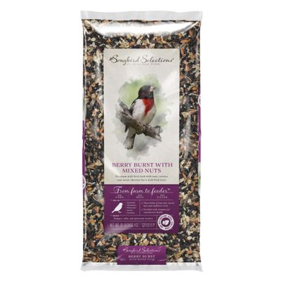 Global Harvest Foods+Songbird+Selections+Finches+Wild+Bird+Food+Fruits+and+Nuts+10+lb.+-+Case+of%3a+1%3b