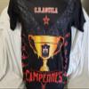 Camisa Negra de Aguila Campeon Copa 16 - El Salvador; La del Aguilucho de Corazn; Campeon 16 Veces; El Equipo Emplumado de El Salvador (Medium) view 4