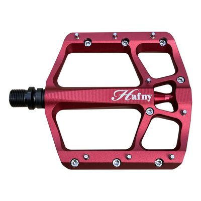 Hafny Aluminum Bike Pedals, CNC machined, Wide Sturdy Platform, HF-1400
