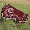 Carona Cola de Pato Vino Charra Horse Saddle Pad view 2