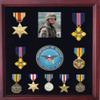 Flags connections Military Display Cases American Medals Display Case. view 1