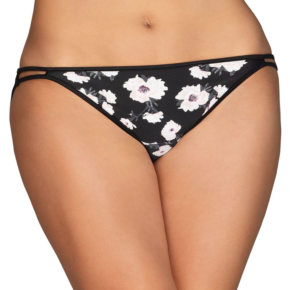 Vanity Fair Women's Illumination String Bikini Panties (Regular & Plus Size), Nightfall, 5