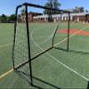 Vallerta Premier 10 X 6 Ft Soccer Goal w/Weatherproof 4mm HDPE Net. 50MM Diameter Black Powder Coated/Corrosion Resistant Steel Frame. 10x6 Foot Youth Size Practice & Training Aid. ONE Year Warranty! view 3