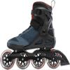 Rollerblade Macroblade 90 Men's Adult Fitness Inline Skate, Orion Blue/Spicy Orange, Performance Inline Skates view 2