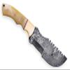 Smart & Sharp Custom Handmade Damascus Steel Hunting Knife/Tracker Knife SS-17332 (Bone) view 3