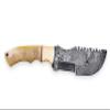 Smart & Sharp Custom Handmade Damascus Steel Hunting Knife/Tracker Knife SS-17332 (Bone) view 4