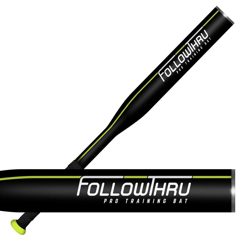 FollowThru Pro Training Bats  Baseball Swing Trainer - Adult and Youth (28 inch/38 oz)