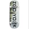 Zoo Unisex - Adult York Logo Skateboard, Fog, 7.75 Inches view 1