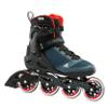 Rollerblade Macroblade 90 Men's Adult Fitness Inline Skate, Orion Blue/Spicy Orange, Performance Inline Skates view 1
